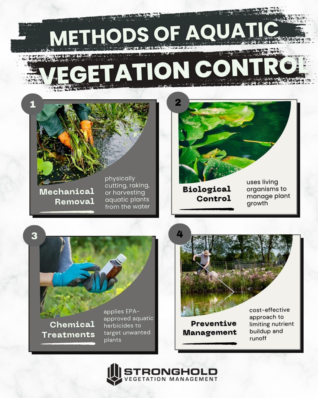 Stronghold Vegetation Management 16710 County Rd 569 Rosharon, TX 77583, USA 281 369 0321 aquatic vegetation control