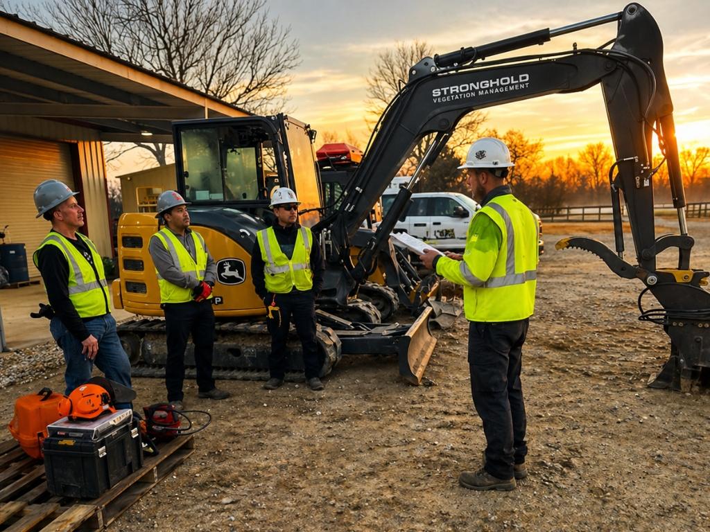 Stronghold Vegetation Management 16710 County Rd 569 Rosharon, TX 77583, USA 281 369 0321 safety protocol implementation (2)